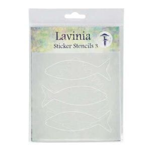 Lavinia 4 Stencils Autocollants #3