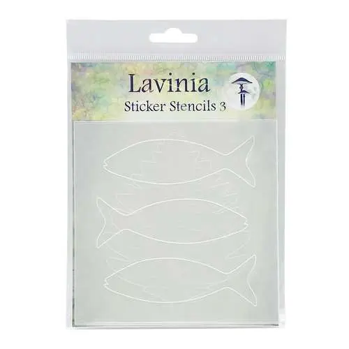 Lavinia 4 Stencils Autocollants #3