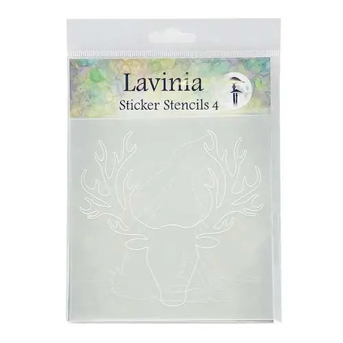 Lavinia 4 Stencils Autocollants #4
