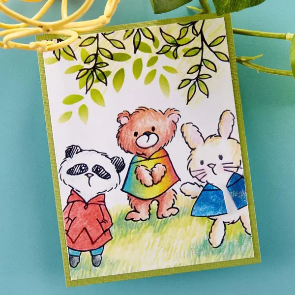 Étampe Stampendous Animaux à Fourrure