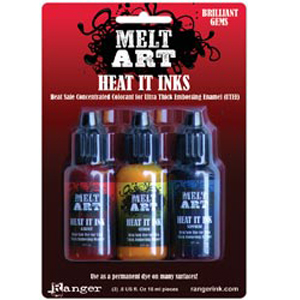 Heat It Dye Inks Brilliant Gems