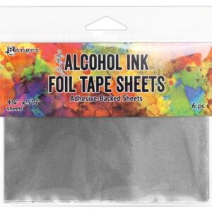 Tim Holtz Alcohol Ink Feuilles Foil Tape 4.25" x 5.5"