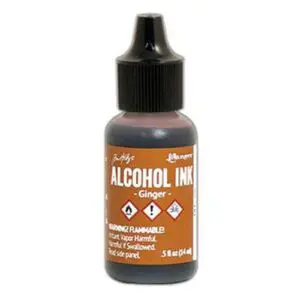 Alcohol Ink Earthtone Ginger