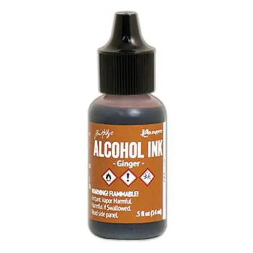 Alcohol Ink Earthtone Ginger