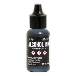 Alcohol Ink Pitch Black