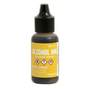 Alcohol Ink Bright Sunshine Yellow