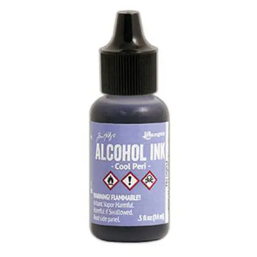 Alcohol Ink Light Cool Peri