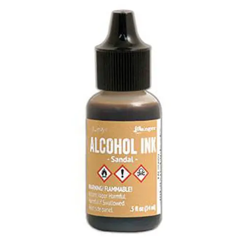 Alcohol Ink Sandal