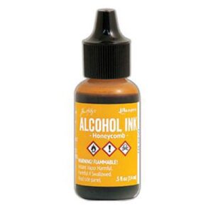 Alcohol Ink Light Honeycomb