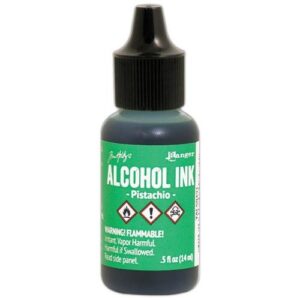 Alcohol Ink Pistachio
