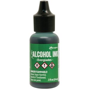 Alcohol Ink Everglades