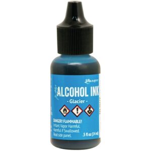 Alcohol Ink Glacier