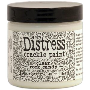Tim Holtz Distress Crackle Paint Clear Rock Candy