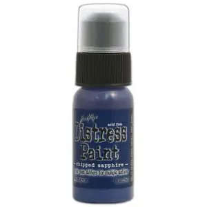 Tim Holtz Distress Paint Chipped Sapphire