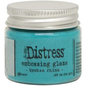 Distress Embossing Glaze Broken China