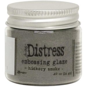Distress Embossing Glaze Hickory Smoke