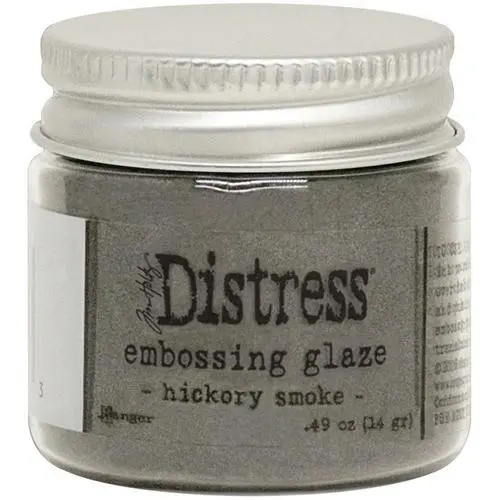 Distress Embossing Glaze Hickory Smoke
