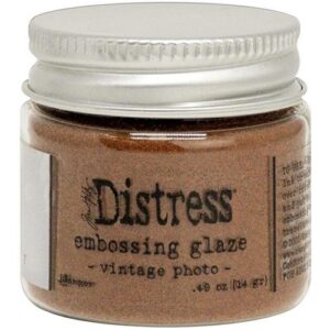 Distress Embossing Glaze Vintage Photo