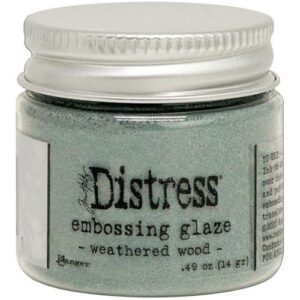 Distress Embossing Glaze Weathered Wood