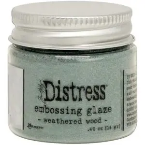 Distress Embossing Glaze Weathered Wood