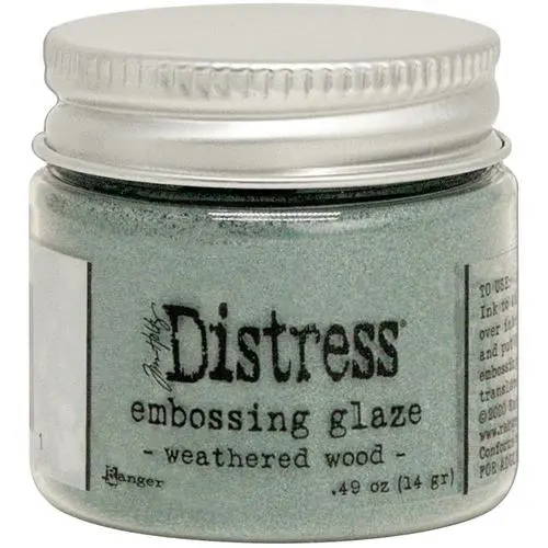 Distress Embossing Glaze Weathered Wood