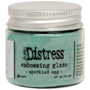 Distress Embossing Glaze Speckled Egg