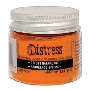 Distress Embossing Glaze Spiced Marmalade