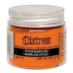 Distress Embossing Glaze Spiced Marmalade