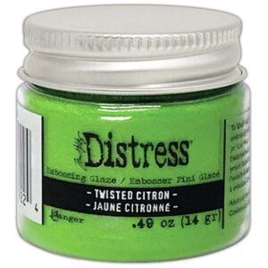 Distress Embossing Glaze Twisted Citron