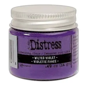 Distress Embossing Glaze Wilted Violet