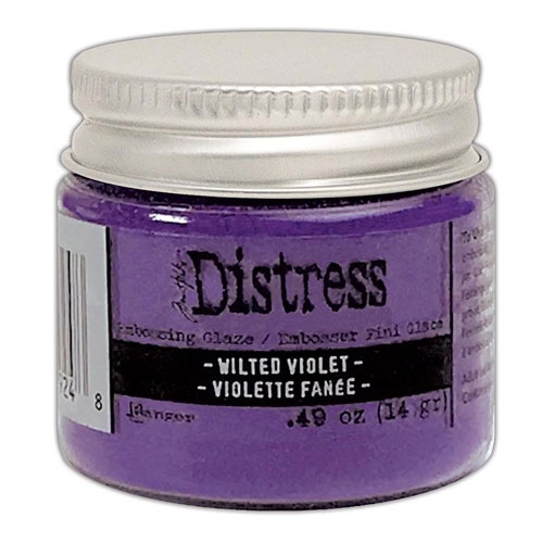 Distress Embossing Glaze Wilted Violet