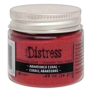 Distress Embossing Glaze Abandoned Coral