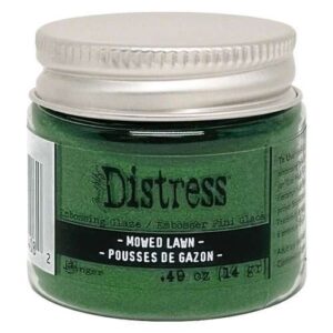 Distress Embossing Glaze Mowed Lawn