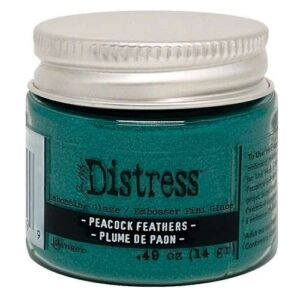 Distress Embossing Glaze Peacock Feathers
