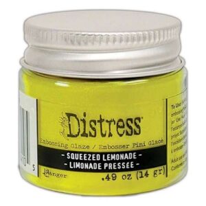 Distress Embossing Glaze Squeezed Lemonade