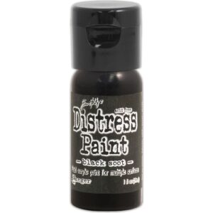 Tim Holtz Distress Paint Black Soot