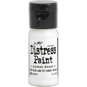 Tim Holtz Distress Paint Picket Fence