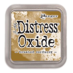 Distress Oxide Ink Brushed Corduroy