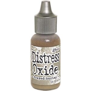 Recharge Distress Oxide Frayed Burlap