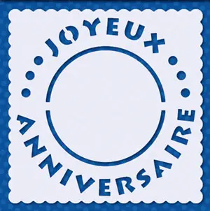 Masque Joyeux Anniversaire