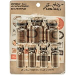 Tim Holtz Idea-Ology Flacons en verre