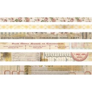 Tim Holtz Design Tape Remnants