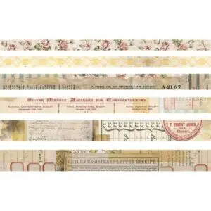  Tim Holtz Design Tape Remnants