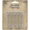 Tim Holtz Fermoirs à Crochet en métal