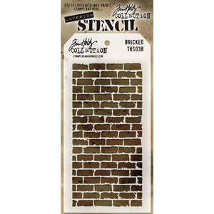 Tim Holtz Stencil Briques