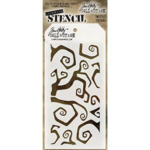 Tim Holtz Stencil Twisted