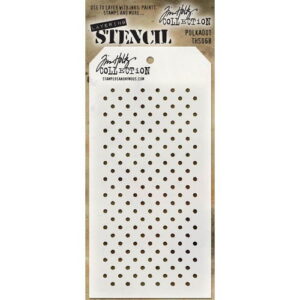 Tim Holtz Stencil Polkadots