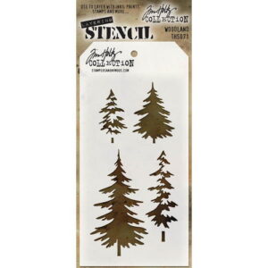 Tim Holtz Stencil Woodland