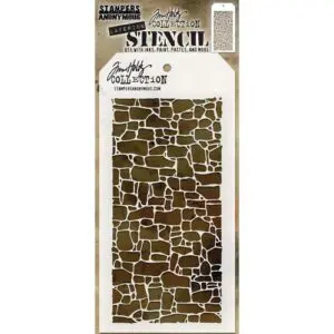 Tim Holtz Stencil Stone