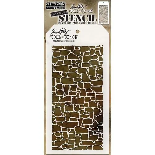 Tim Holtz Stencil Stone